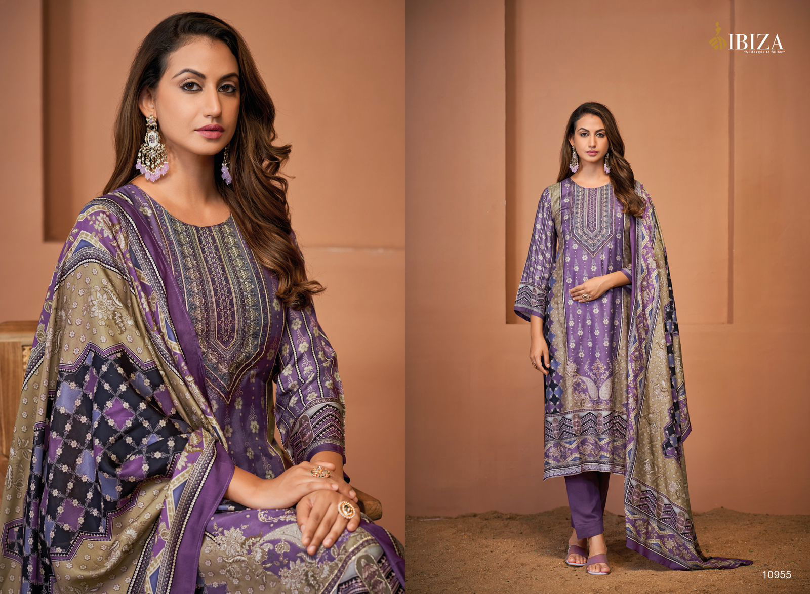 Amara By Ibiza Digital Printed Masleen Salwar Kameez Wholesale Price In Surat
